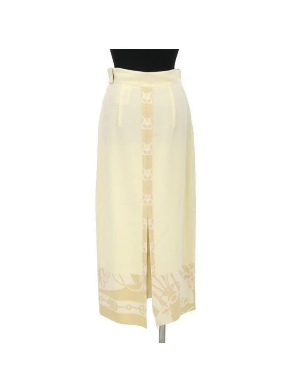 Hermes Skirt Beige